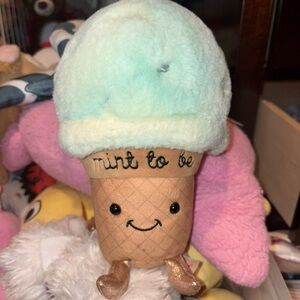 Mint Ice Cream Plush Toy